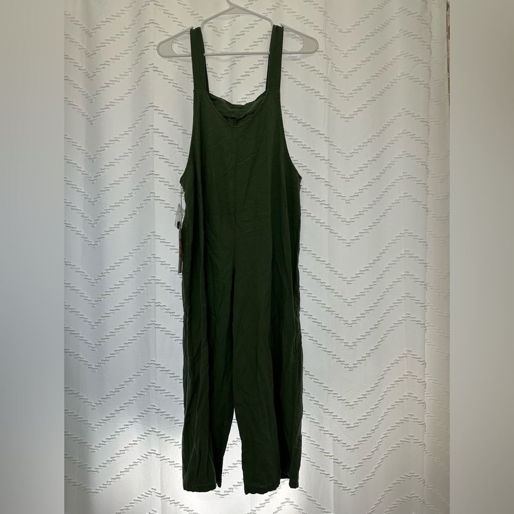 Cali 1850 Olive Green Jumpsuit for Women - Picture 4 of 4